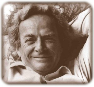 Il fisico americano Richard Feynman